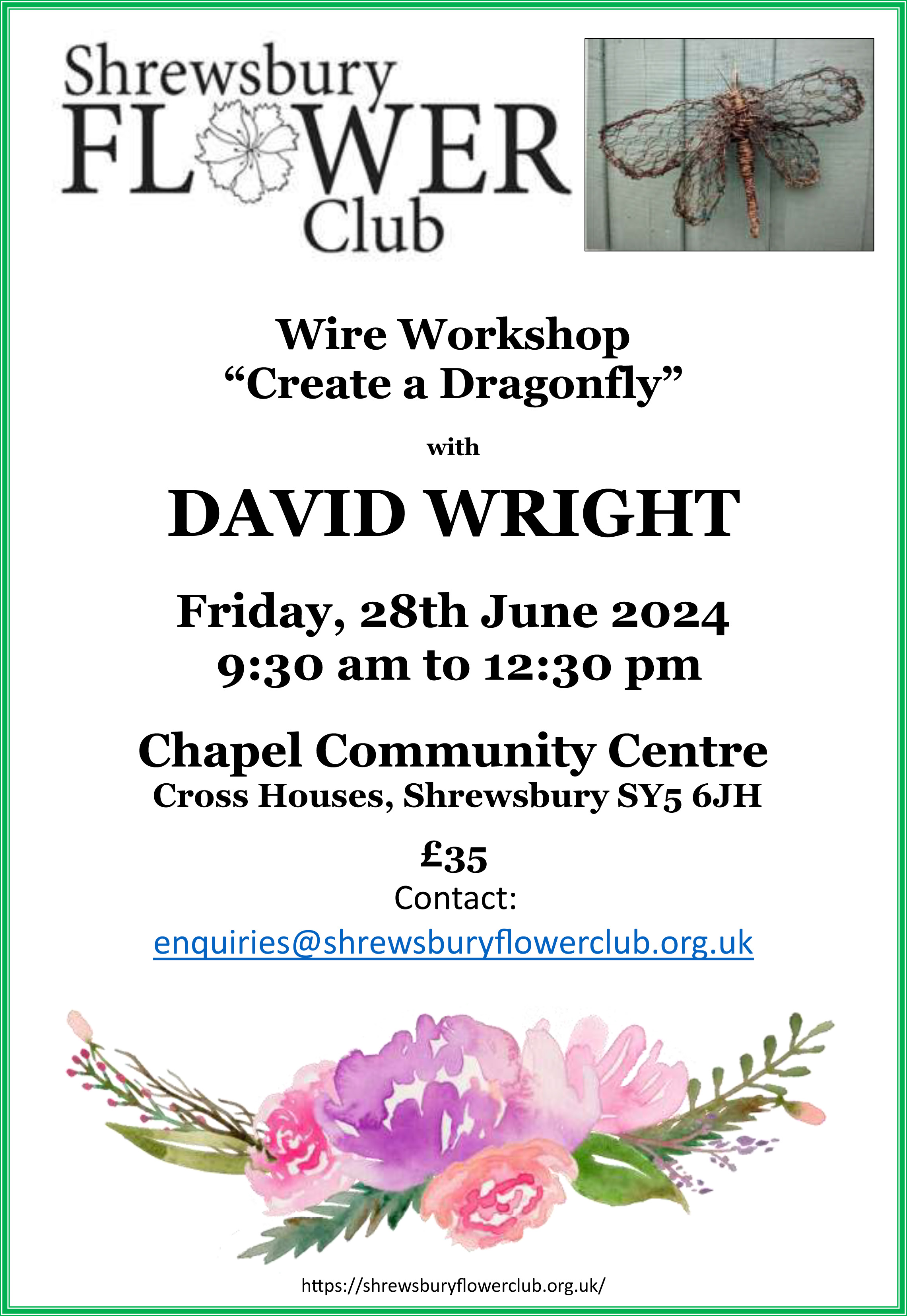 David Wright workshopWEB